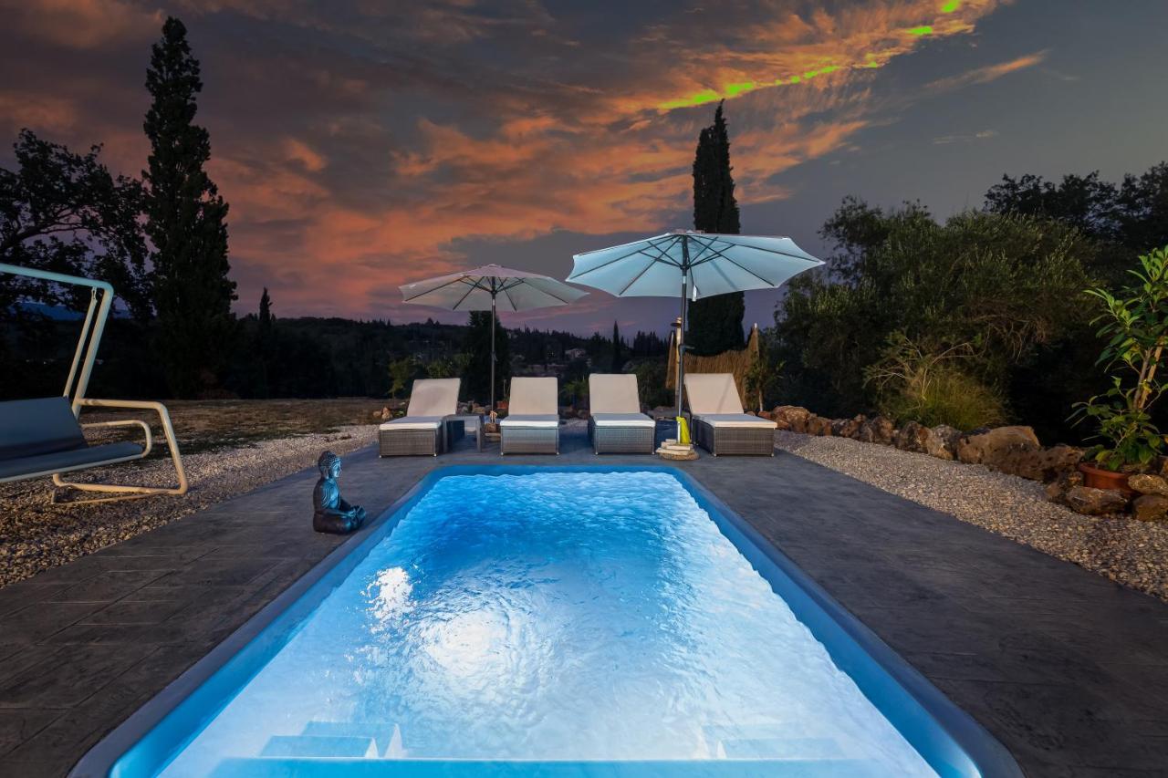Nightingale Villa & Suites Corfu Gazátika Exteriör bild