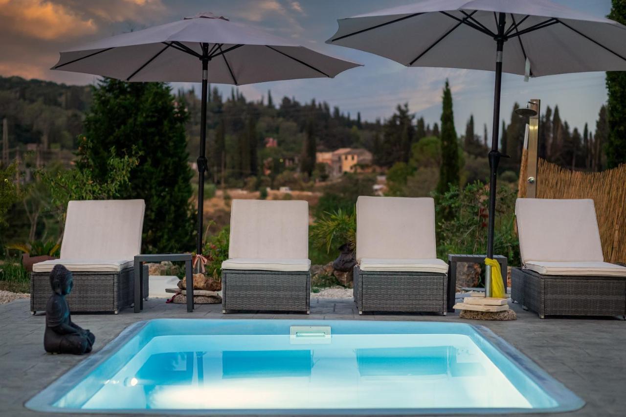 Nightingale Villa & Suites Corfu Gazátika Exteriör bild