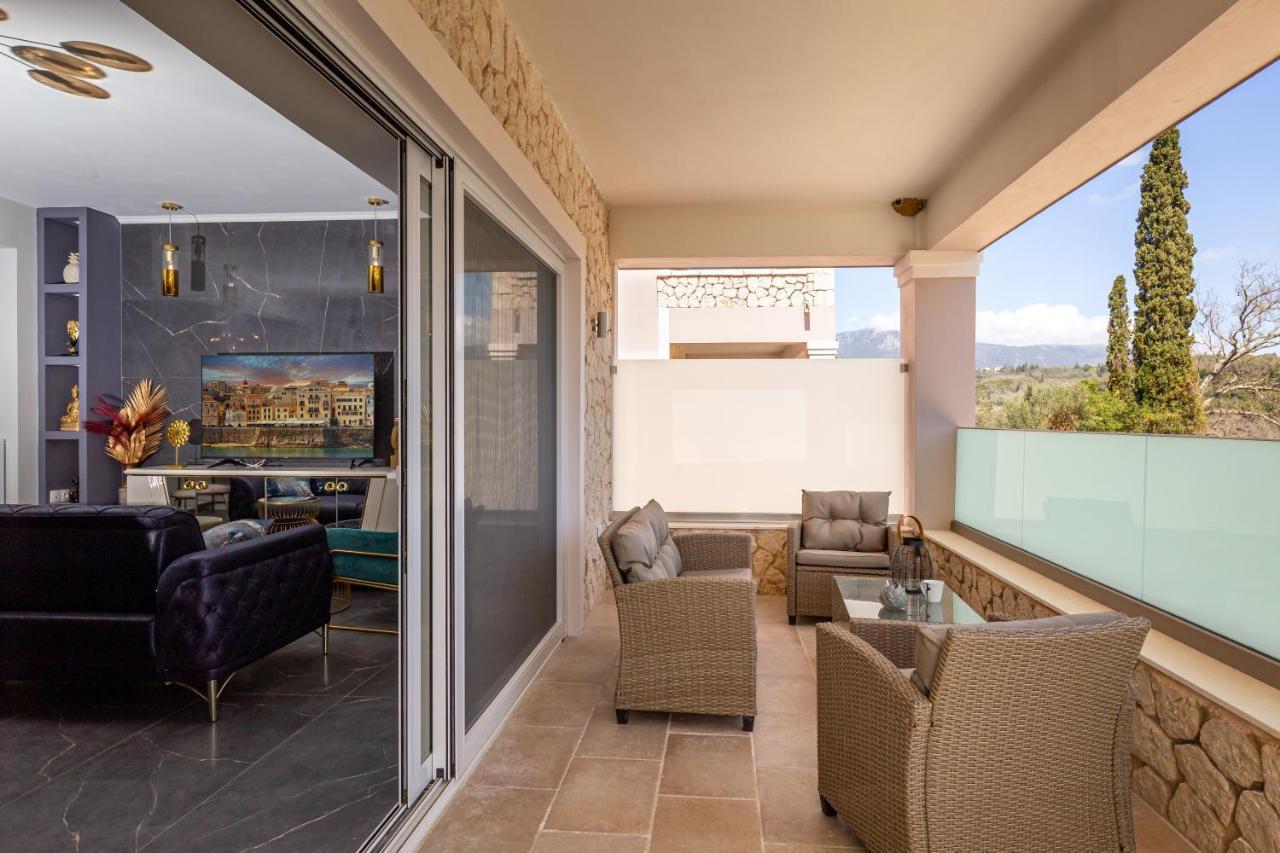 Nightingale Villa & Suites Corfu Gazátika Exteriör bild