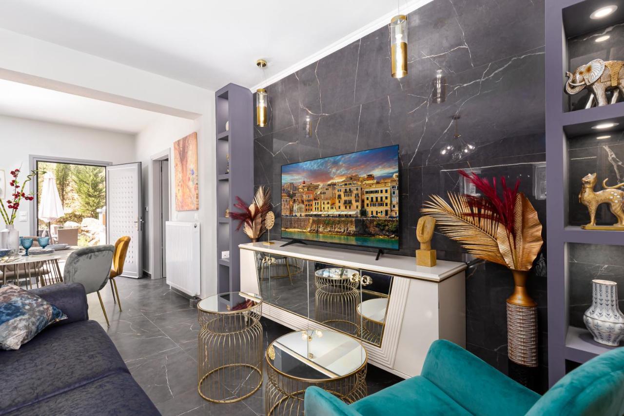 Nightingale Villa & Suites Corfu Gazátika Exteriör bild