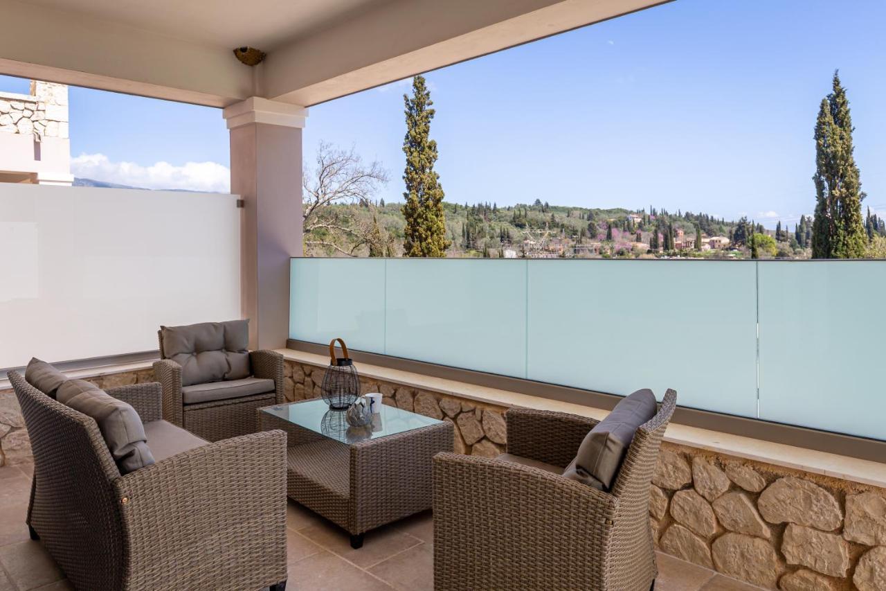 Nightingale Villa & Suites Corfu Gazátika Exteriör bild