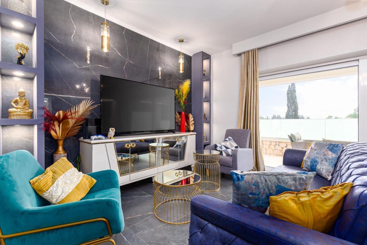 Nightingale Villa & Suites Corfu Gazátika Exteriör bild