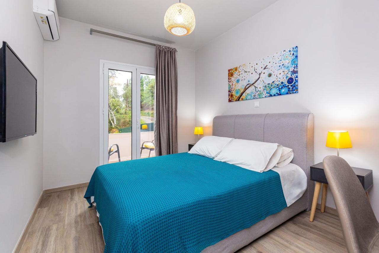 Nightingale Villa & Suites Corfu Gazátika Exteriör bild